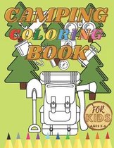 Camping Coloring Book For Toddler