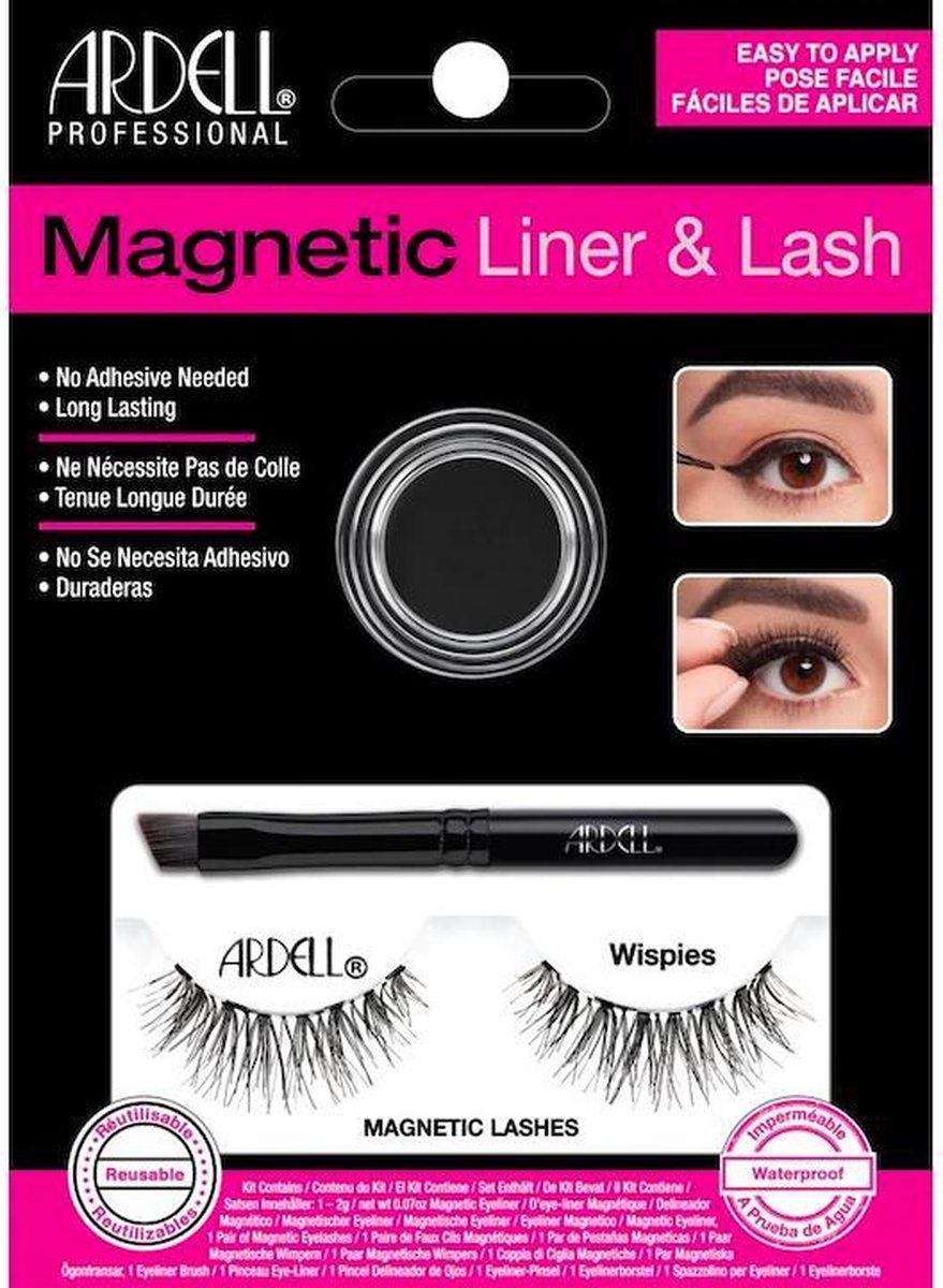 Ardell - Magnetic Liner & Lash Wispies - herbruikbaar - 1set