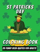 St Patricks Day Adult Coloring Book