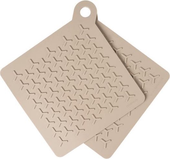 YQBFTC van 6 stuks siliconen pannenlappen met warmte-geïsoleerde handgreep, duurzame antislip handgreep voor oven, koken
