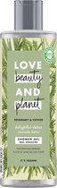 Love Beauty and Planet Douchegel Rosemary & Vetiver - 400 ml