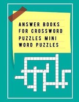 Answer Books For Crossword Puzzles Mini Word Puzzles