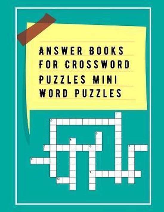 Answer Books For Crossword Puzzles Mini Word Puzzles Ratchayotin D 