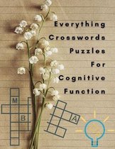 Everything Crosswords Puzzles For Cognitive Function