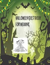 Halloween Guest Book for Wedding