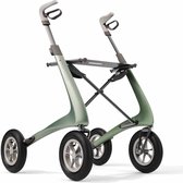 ByAcre Ultra Lichtgewicht Carbon Rollator Overland Metallic Groen