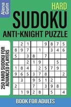 Hard Sudoku Anti-Knight Puzzle Book for Adults