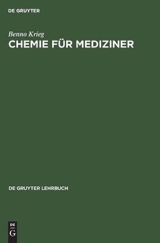 Chemie Für Mediziner - cover