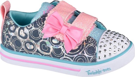 Skechers Sparkle Lite-Lil Heartsland 314754N-DMLT, voor meisje, Grijs, Sportschoenen, maat: 24