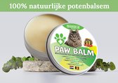 Potenbalsem - paw balm – voor langharige katten - herstellend en voedend