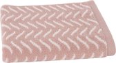 Clarysse Handdoek Wave 50x100cm-Roze