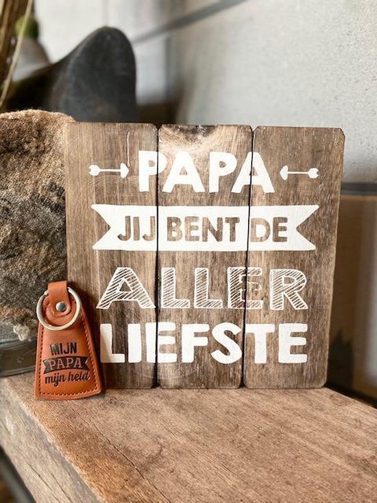 Paquet Cadeau Papa Pere Signe Texte Cm Papa Tu Es Le Plus Doux Porte Cles Mon Bol Com