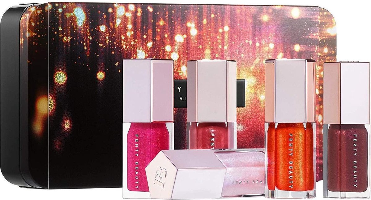 5-Pack FENTY BEAUTY Glossy Posse Mini Lip Gloss Bomb Collection - Limited Edition - Fenty Beauty