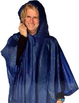 2 x poncho de pluie bleu adulte avec capuche