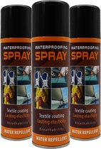 Waterafstotende Spray Voor Textiel - 3X 300 ml