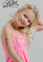 LaDot Tattoo Stempel Steen - M180 - Medium - Kat - Nep Tattoo - Black Tattoo - Kinderen en Volwassenen