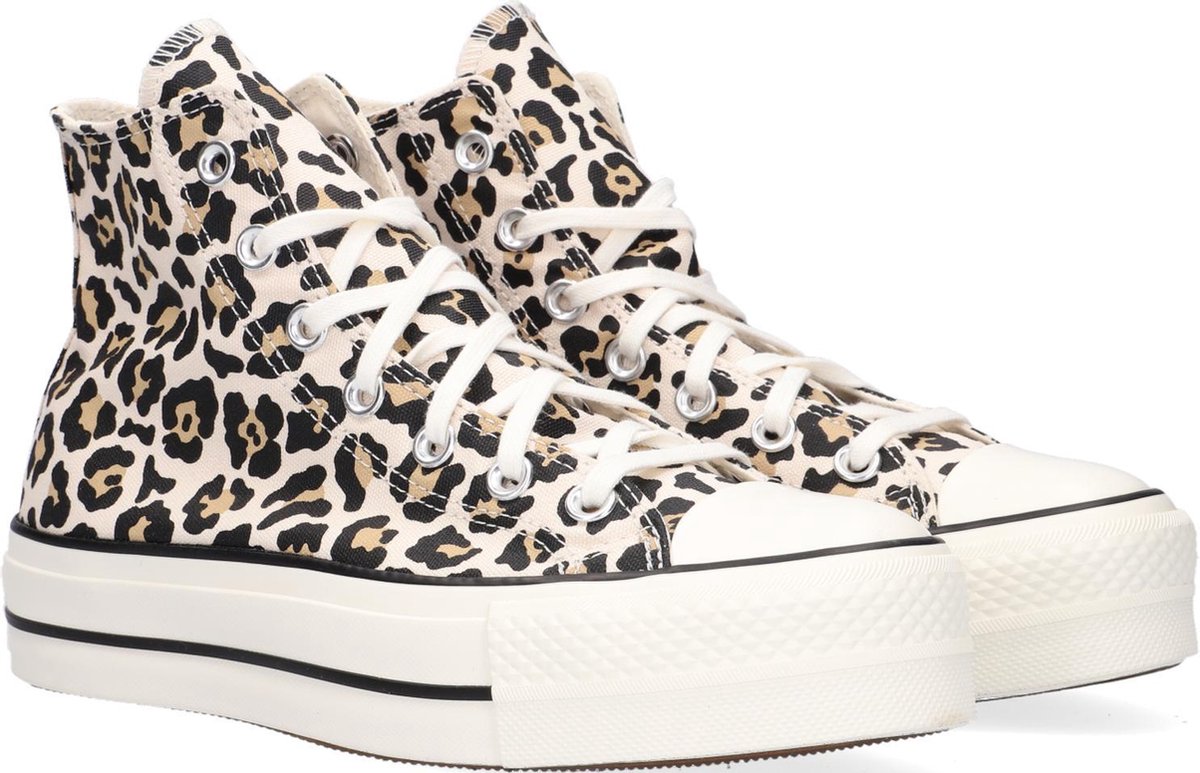 Converse Chuck Taylor All Star Lift Hi Hoge sneakers - Dames - Beige - Maat  39 | bol.com