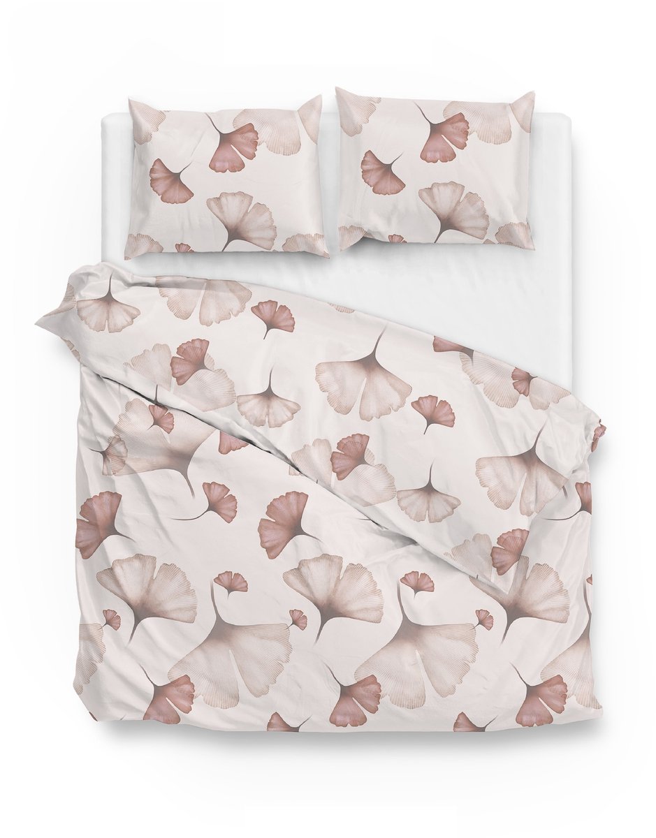 Zo! Home Jennifer - Dekbedovertrek - Lits-jumeaux - 240x200/220 cm - Pink