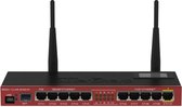 Mikrotik RB2011UIAS-2HND-IN draadloze router Gigabit Ethernet Single-band (2.4 GHz) Zwart, Bordeaux