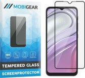 Mobigear Gehard Glas Ultra-Clear Screenprotector voor Motorola Moto G30 - Zwart
