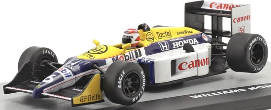 Edition Atlas Miniatuur Formule 1 Auto 1 43 Williams Fw11b Nelson Piquet G P Bol Com