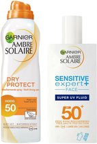 Garnier Ambre Solaire Zonnebrand SPF 50 Pakket