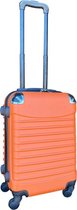 Travelerz handbagage koffer met wielen 39 liter - lichtgewicht - cijferslot - oranje