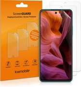 kwmobile 3x screenprotector voor Huawei P Smart (2021) - beschermende folie voor smartphone