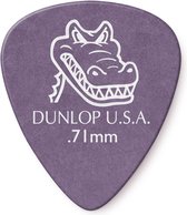 Dunlop Tortex Gator Grip Pick 0.71 mm 6-pack standaard plectrum