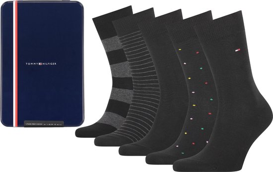 Tommy Hilfiger MEN SOCK 3 PACK GIFTBOX SET - Sokken - navy combo/blauw