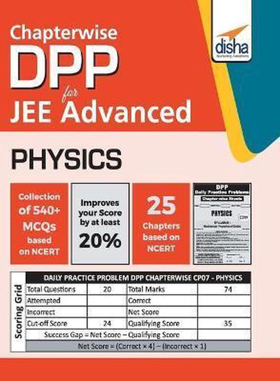 Chapter-wise DPP Sheets for Physics JEE Advanced | 9789388240000 | O P ...