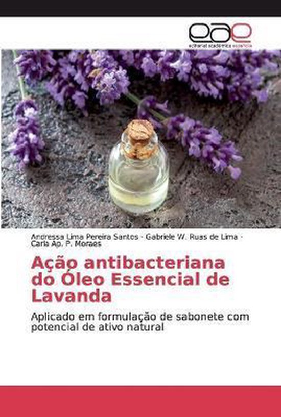 Foto: A o antibacteriana do leo essencial de lavanda