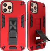 Wicked Narwal | Stand Hardcase Backcover voor iPhone 12 Pro Max Rood