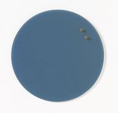 NAGA Rond magnetisch glasbord Jeans blauw 35 cm diameter