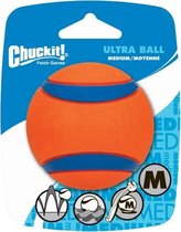 Chuckit- Stuiterbal - Voor honden - Maat M - 1 stuk - Oranje