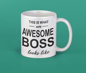 Cadeaumok - This is what an awesome BOSS look like - kado voor de baas 300 ml
