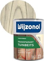 Wijzonol Transparant Tuinbeits - Whitewash - 0,75 liter