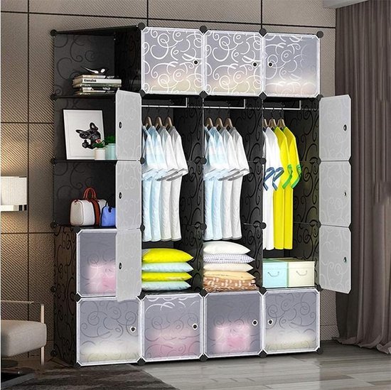 Provento - Beige Schoenenrekken (2 Stuks) voor Aan de Muur - Hangende Opbergrekken... | bol