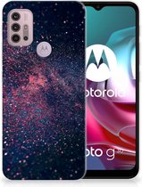 Telefoonhoesje Motorola Moto G30 | G10 TPU Siliconen Hoesje met Foto Stars