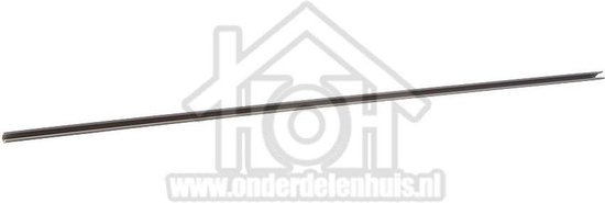 Bauknecht Strip Van glasplaat grijs 47cm KVI1604A, KRIE3004A 480131100225