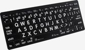 XL print Bluetooth mini white on black