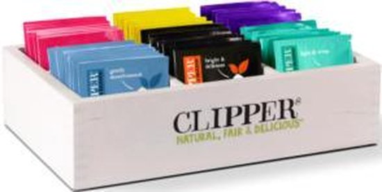Clipper Tea - open theekist 6-vaks - Niet gevuld