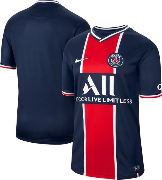 Maillot Nike Paris Saint-Germain domicile 2020/2021 Homme Bleu Marine /  Rouge | bol