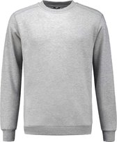REWAGE Sweater Premium Heavy Kwaliteit - Heren - Grijs - XL