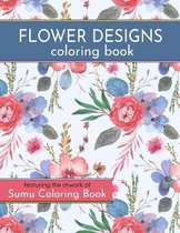 Flower Designs Coloring Book