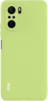 Voor Xiaomi Redmi K40 / K40 Pro / K40 Pro + IMAK UC-2-serie Schokbestendige volledige dekking Zachte TPU-hoes (groen)