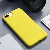 Voor iPhone 8 Plus / 7 Plus iPAKY Starry Series schokbestendig rietje + TPU beschermhoes (geel)