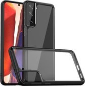 Voor Samsung Galaxy S21 + 5G iPAKY Star King-serie TPU + pc-beschermhoes (zwart)
