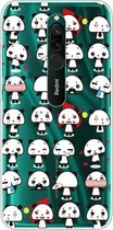 Voor Xiaomi Redmi 8 Lucency Painted TPU beschermhoes (Mini Panda)