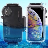 PULUZ 40m / 130ft waterdichte duikbehuizing Foto-video Onderwater beschermhoes voor iPhone XS Max (zwart)
